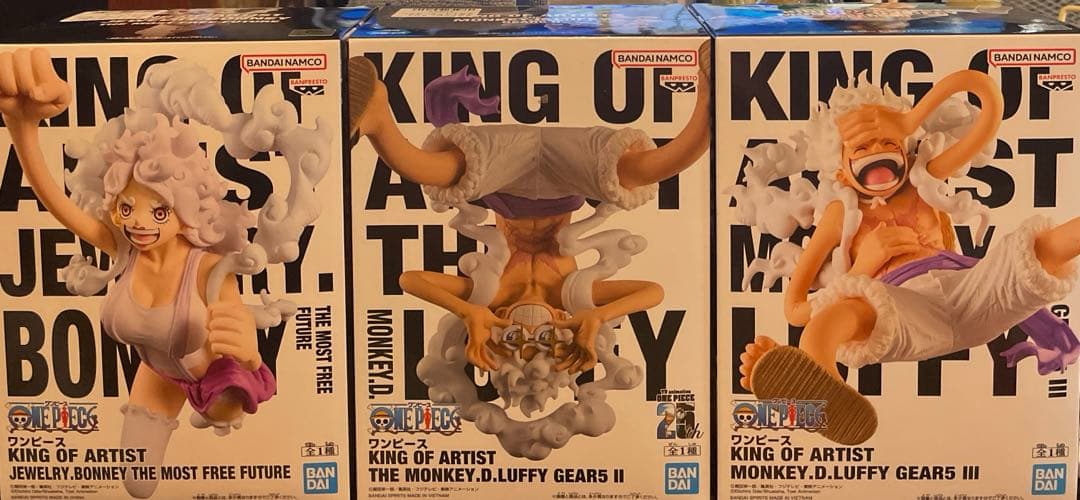 ONE PIECE ニカ&ルフィスケールフィギュアセット