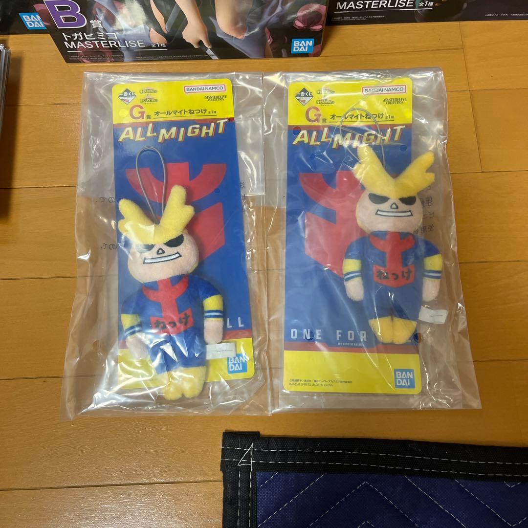 ヒロアカ　一番くじ　フィギュアフルコンプリートセット