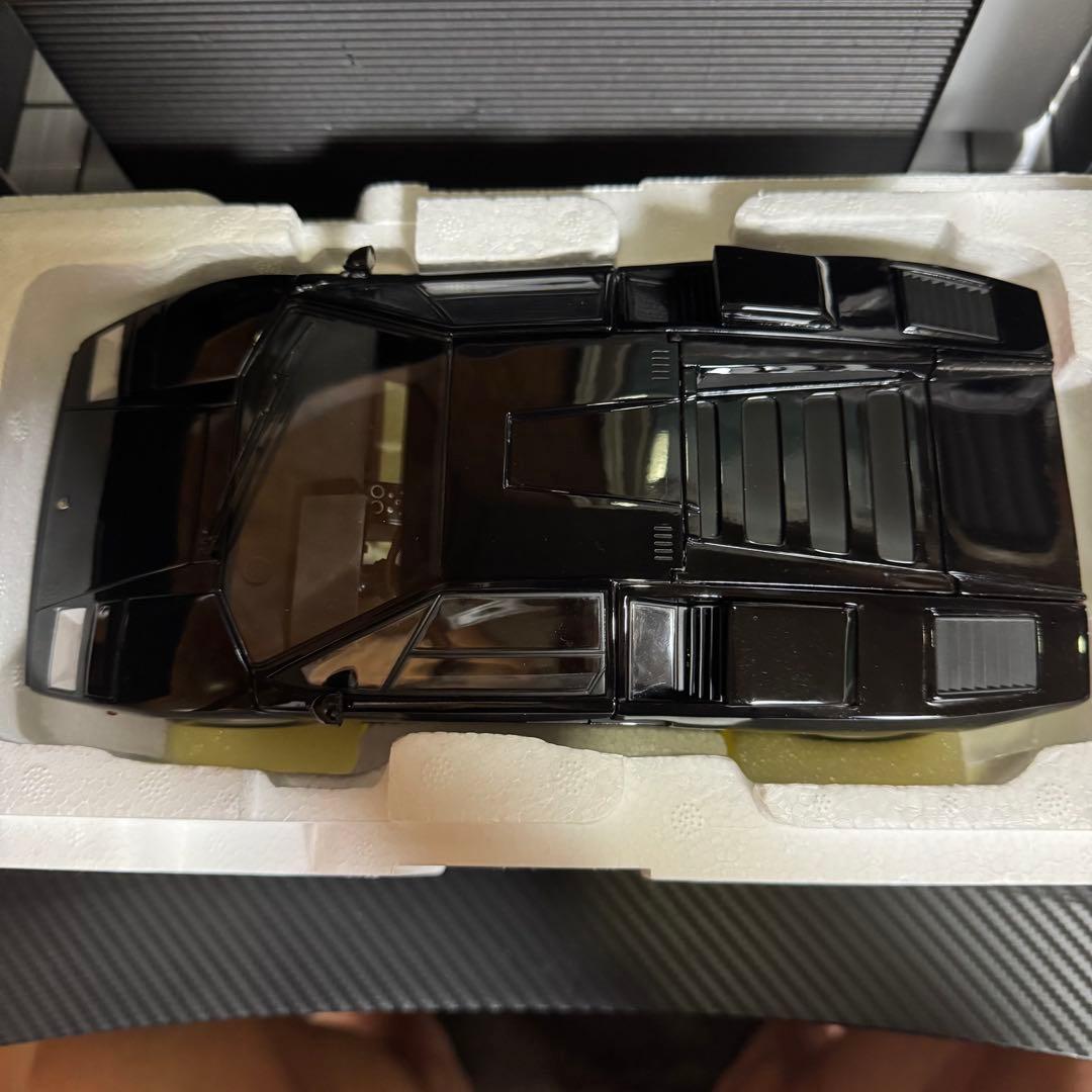 絶版未展示品 京商 1/18 ランボルギーニ カウンタックLP400 ブラック