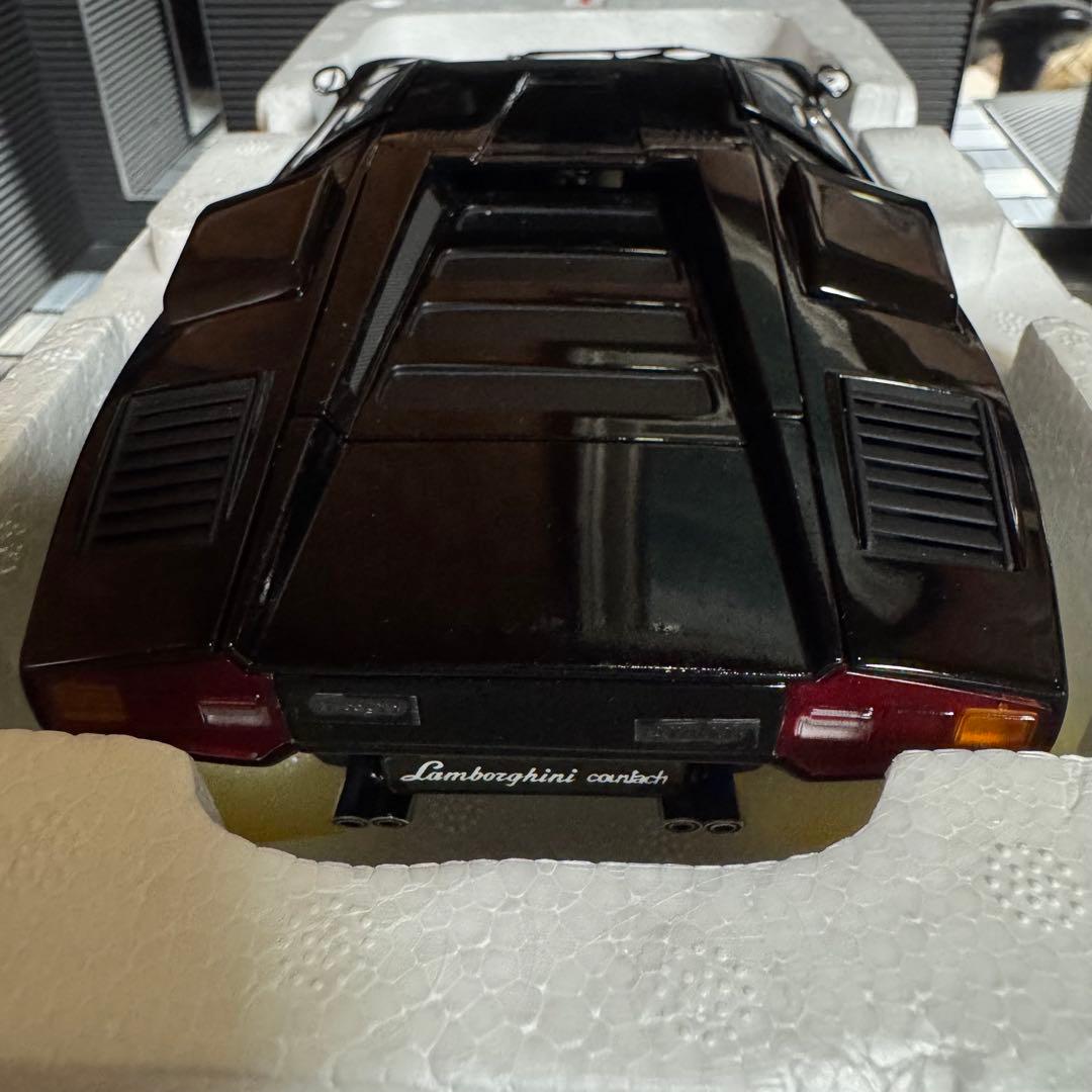 絶版未展示品 京商 1/18 ランボルギーニ カウンタックLP400 ブラック