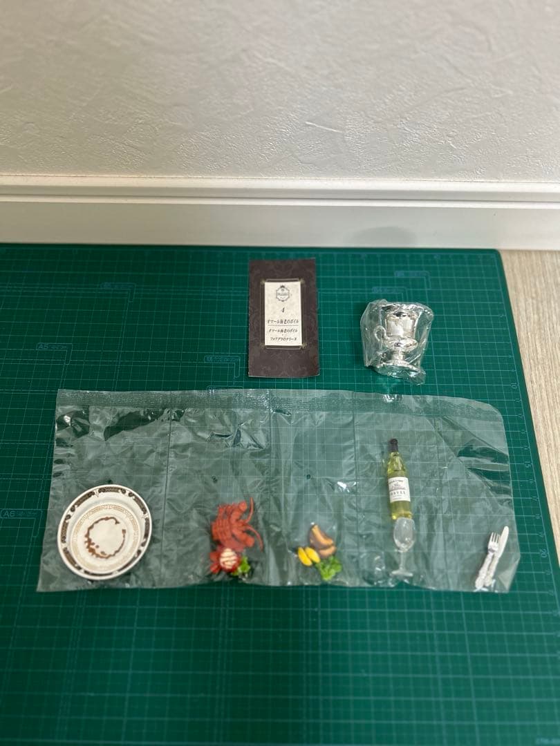 ⚫︎ミニチュア　 ⚫︎ぷちサンプルシリーズ『三ツ星レストラン』 コンプリート全８個