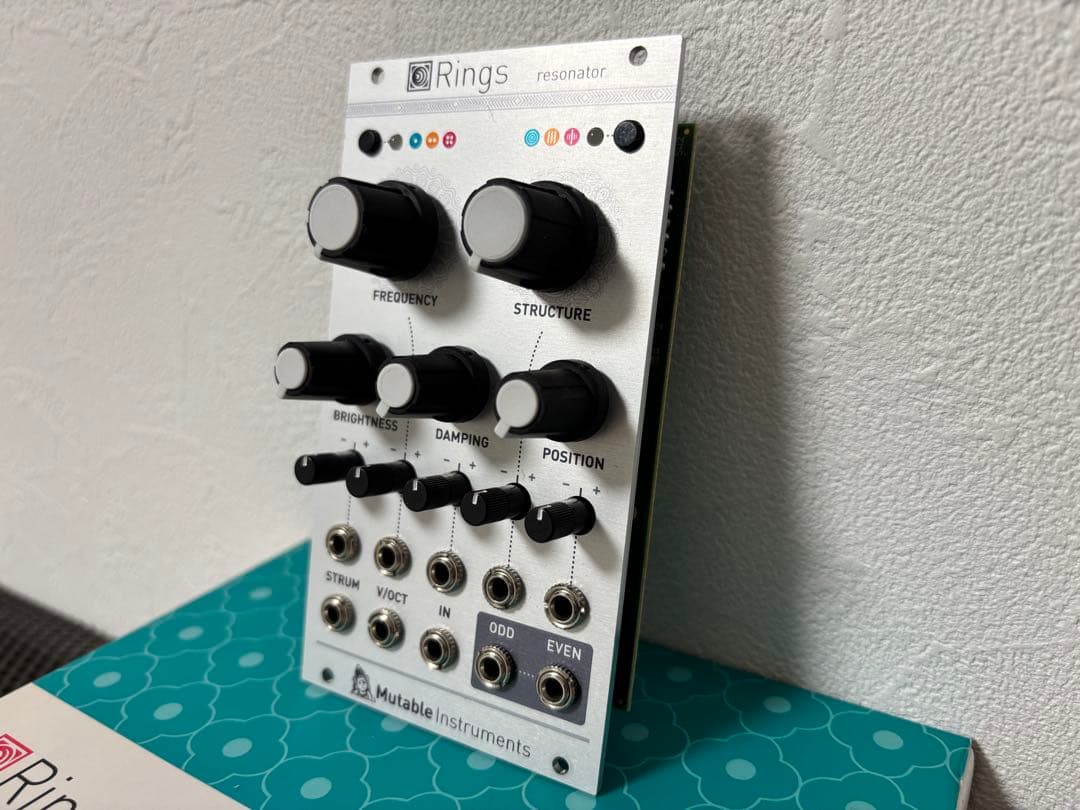 Mutable instruments Rings ユーロラック モジュラー