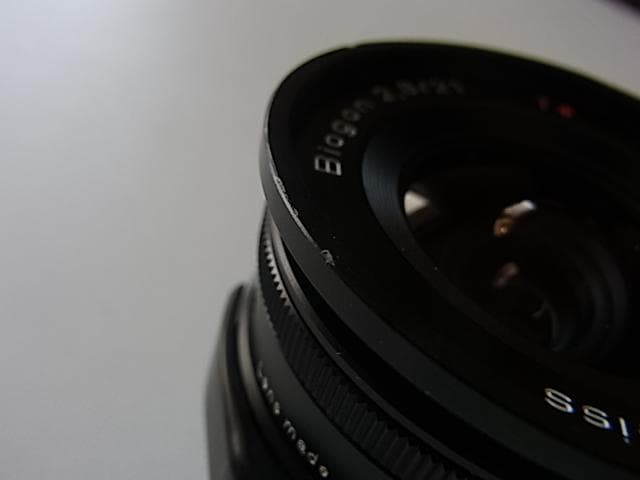 CONTAX　G　Biogon　T*　21mm　f2.8　BLACK　限定品