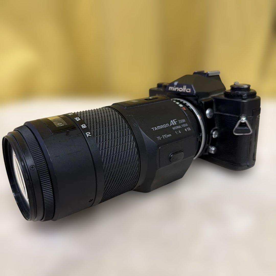 Minolta XD Tamron AF 70-210mm f/4 一眼レフカメ