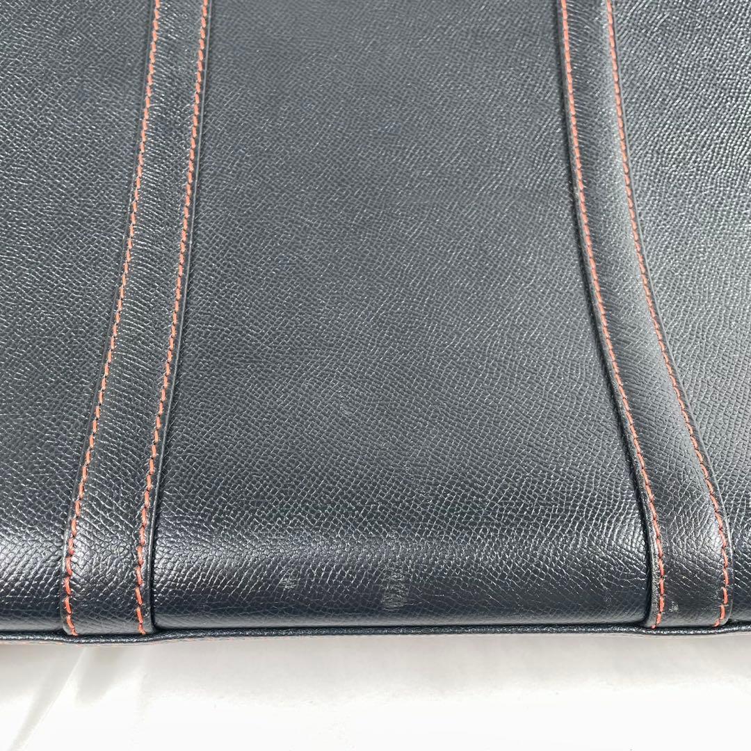 美品 大峽製鞄 オオバセイホウ ビジネスバッグ トートバッグ ヨーロピアンカーフ