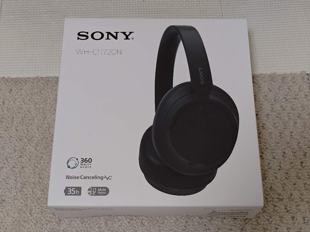 ソニー　WH-CH720N BC ブルートゥースヘッドホン ブラック
