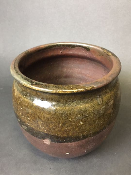 伝世品 古唐津壺  珍しい 桃山 江戸初期