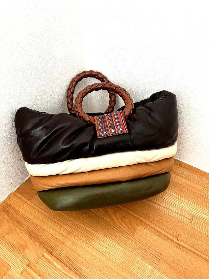 【andu amet】シープスキン　ハンドバッグ