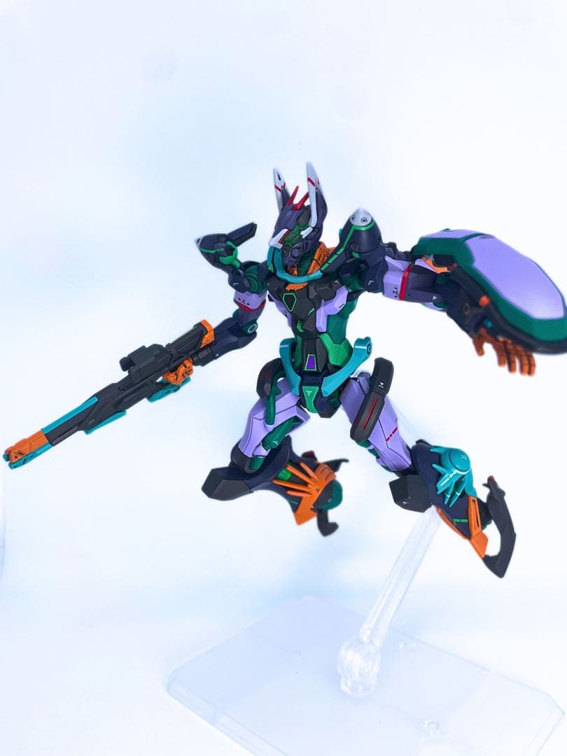 マ*海様 ガンプラ 完成品 HG GFreD ジフレド 全塗装