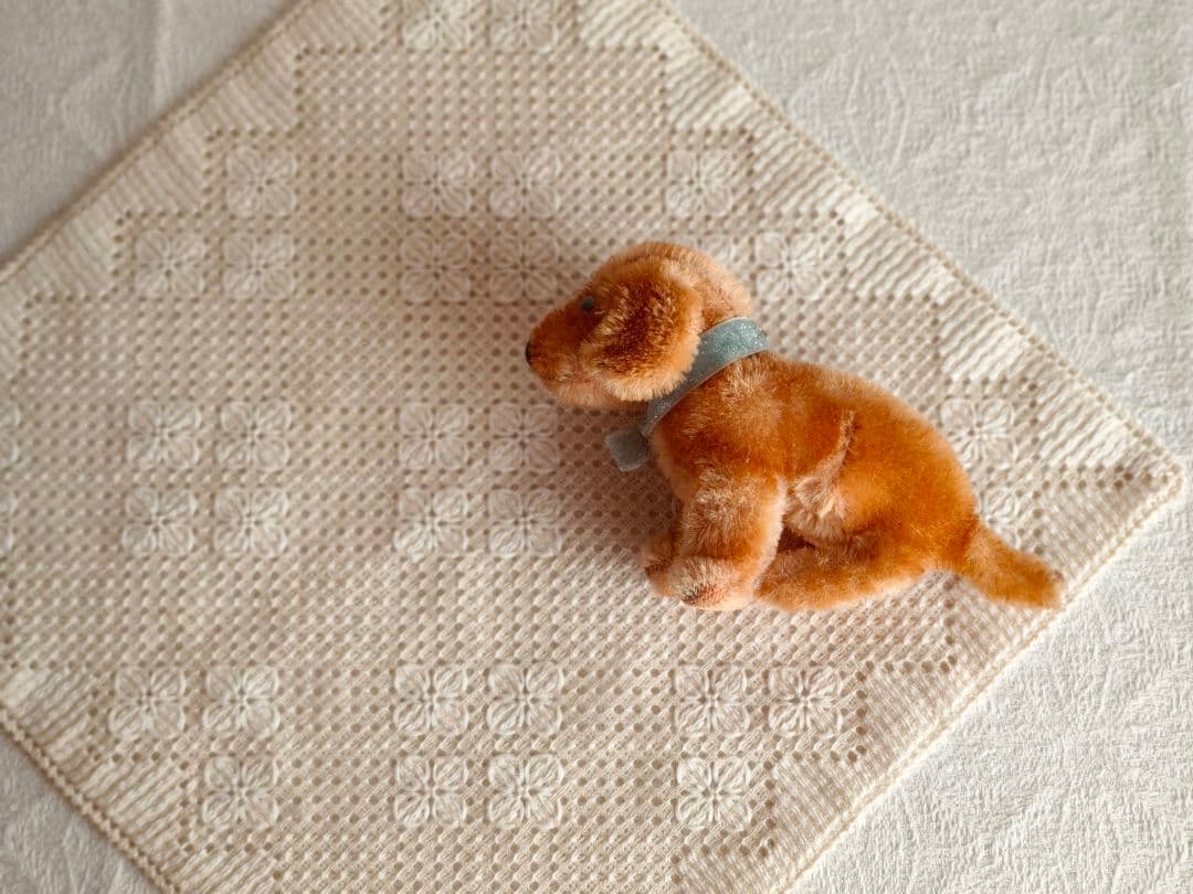 * vintage animal ❀ オレンジグラスアイ *ミニチュア ダックス