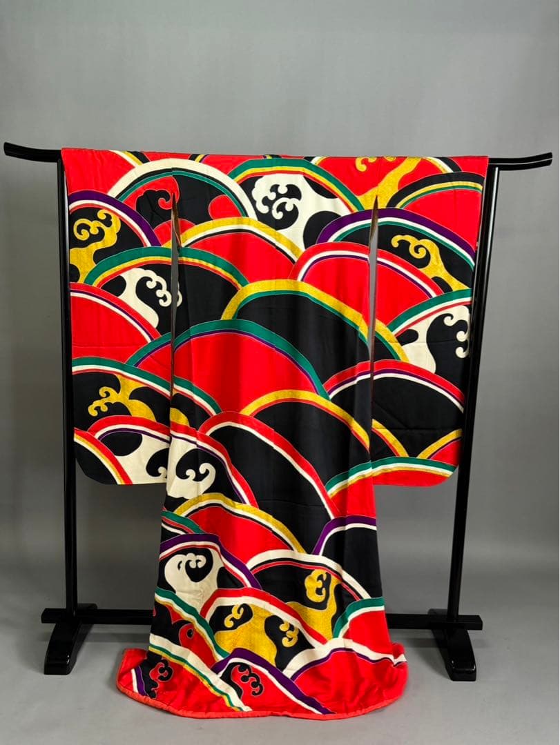 アンティーク　引き振袖 新婦 結婚式 花嫁 挙式 引振袖