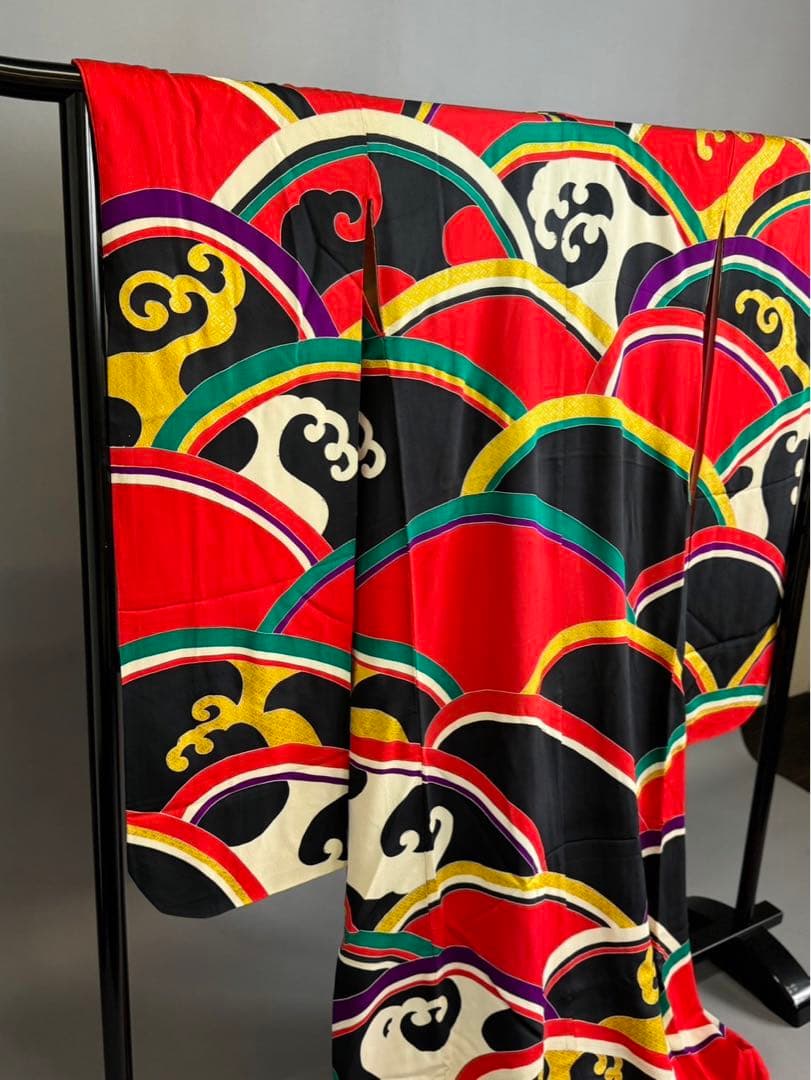 アンティーク　引き振袖 新婦 結婚式 花嫁 挙式 引振袖