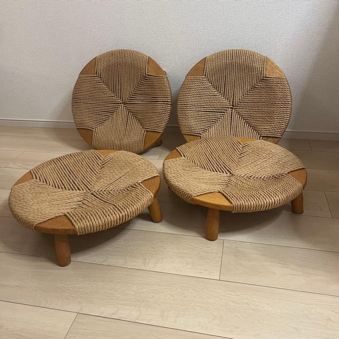 ✨ 【極美品】飛騨家具 柏木工 KASHIWA 座椅子 THE ZEN 4脚✨