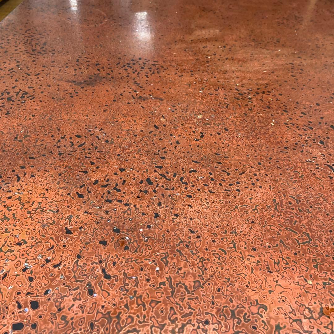 値下げ　若狭塗　漆　研ぎ出しアンティーク机　座卓　ローテーブル　和モダン　レトロ