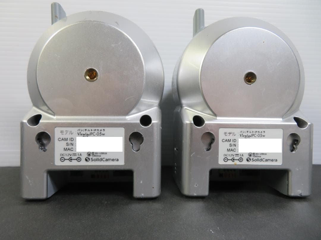 ■中古■送料無料■ソリッドカメラ■IPC-05w■難あり■４台セット■0168