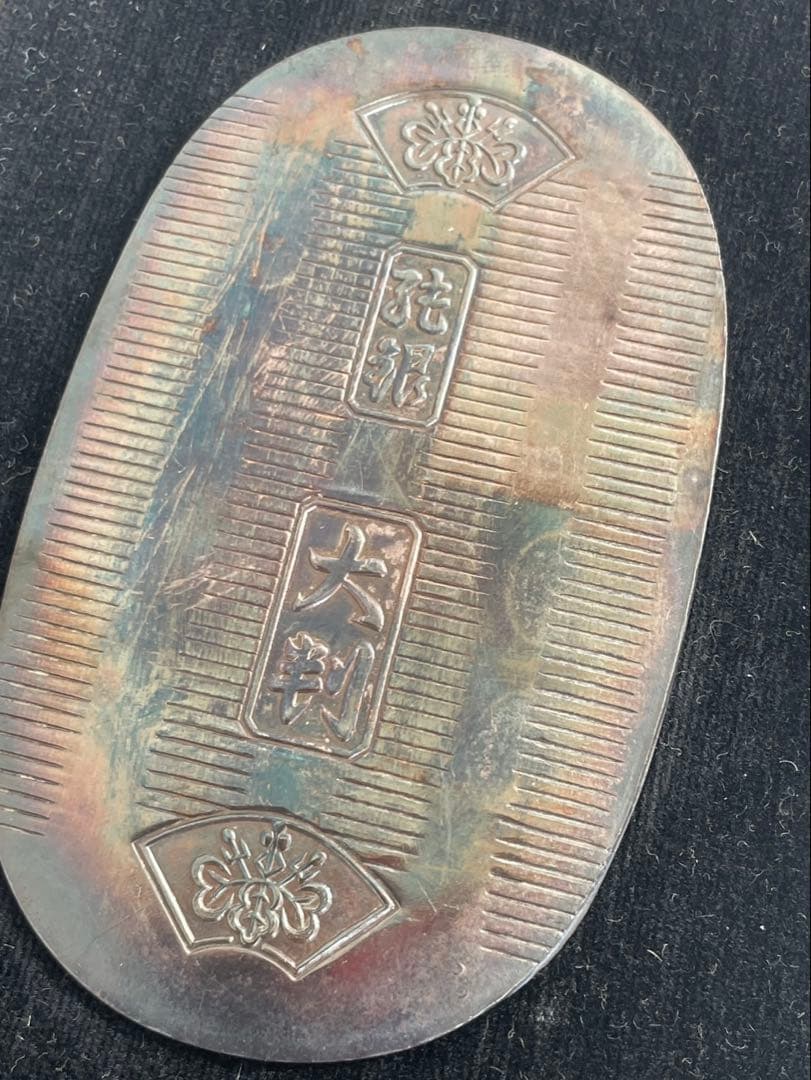 徳力謹製　純銀　大判 40g ケース付き