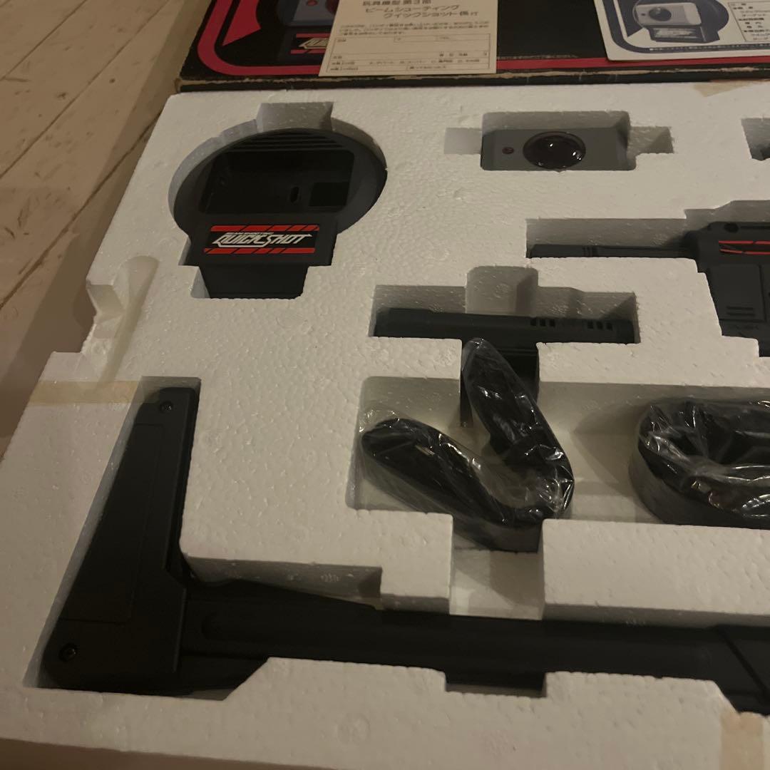 デッド品 1980代 バンダイ クイックショット ビームライフル 光線銃 玩具