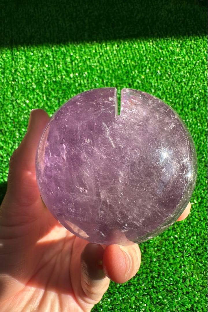 アメジスト スフィア（天然石） 506g