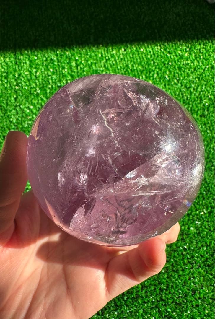 アメジスト スフィア（天然石） 506g