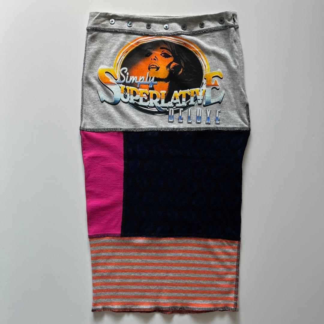 スカート D&G 2000s Patchwork Skirt
