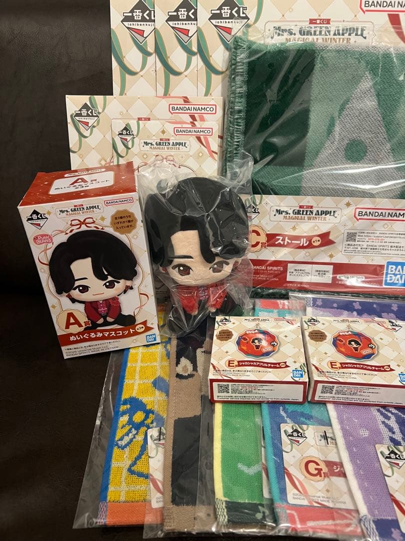 【最安値】Mrs. GREEN APPLE 一番くじ まとめ売り　15点セット‼️