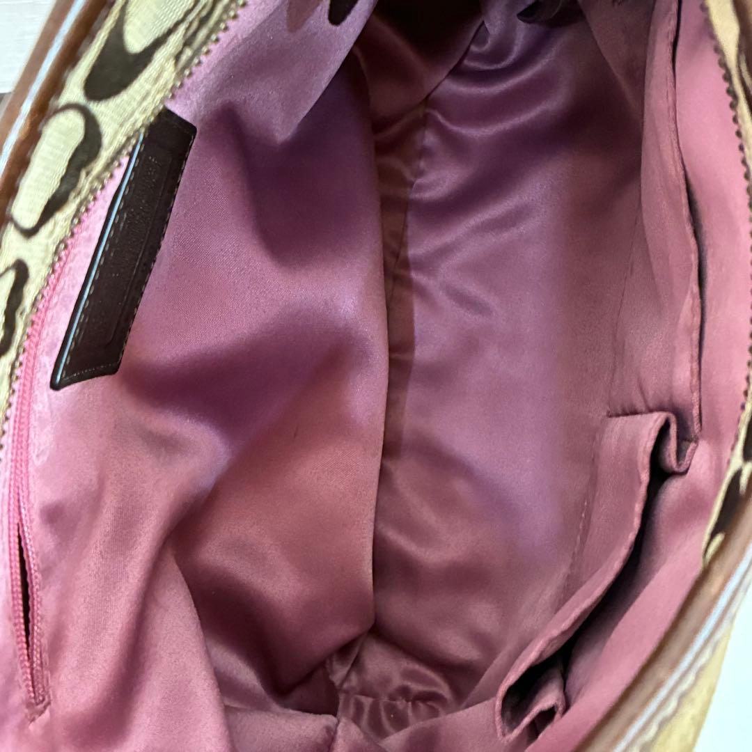 ∞ COACH コーチ　パッチワーク　ワンショルダー 12903