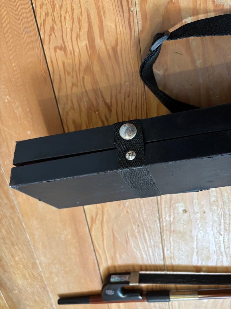 コントラバス弓 木製 ケース付き