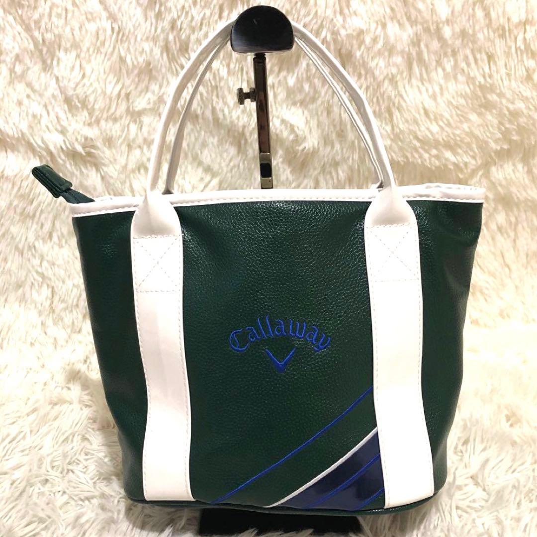 希少·未使用✨Club33 Callaway　トートバッグ グリーン系