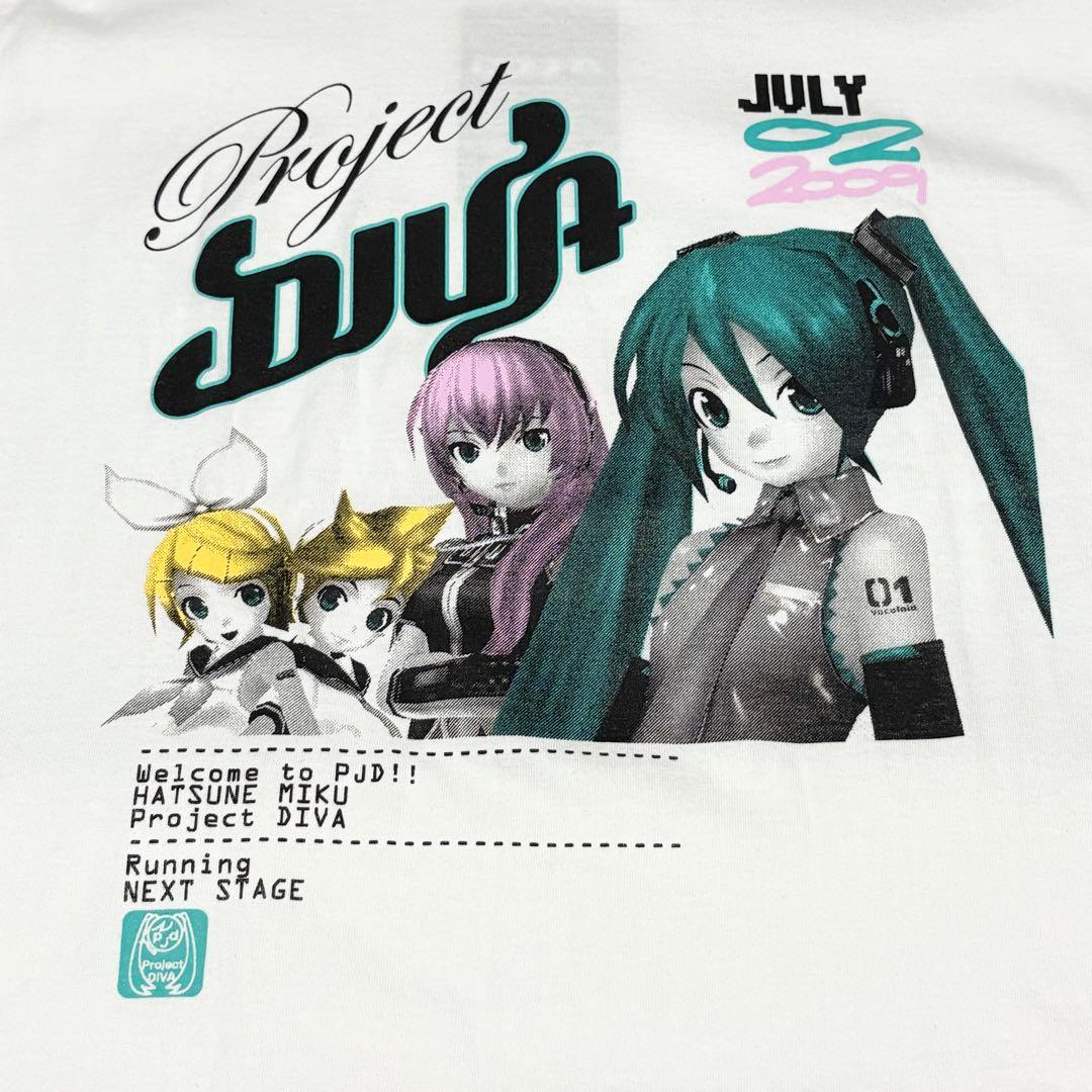初音ミク Project DIVA COSPA ヴィンテージ 00s Tシャツ