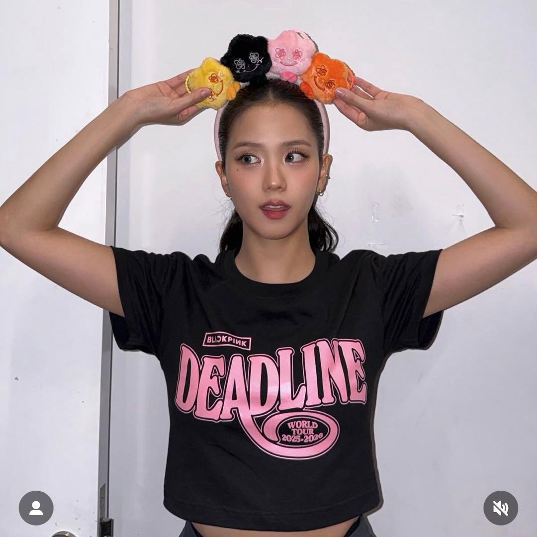 BLACKPINK JISOO alo コラボ シューモン 限定 韓国 ジス