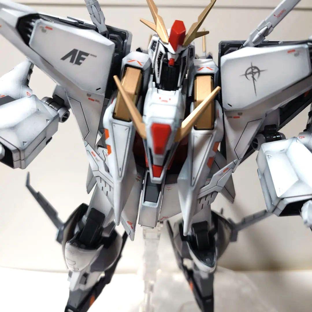 塗装済完成品　クスィーガンダムHGUC　おまけ台座
