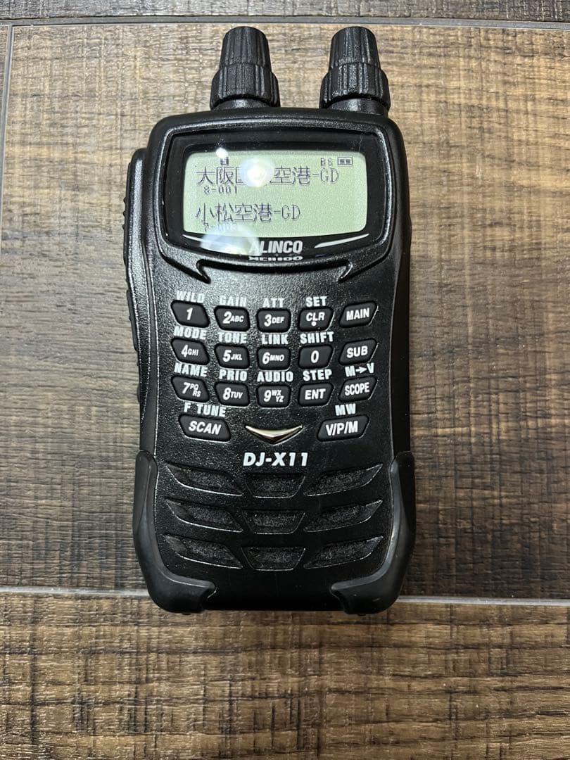 ALINCO DJ-X11A 受信機 エアバンドスペシャル
