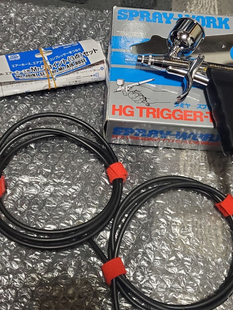 Mr.リニアコンプレッサー プチコン TAMIYA HGトリガーエアブラシ