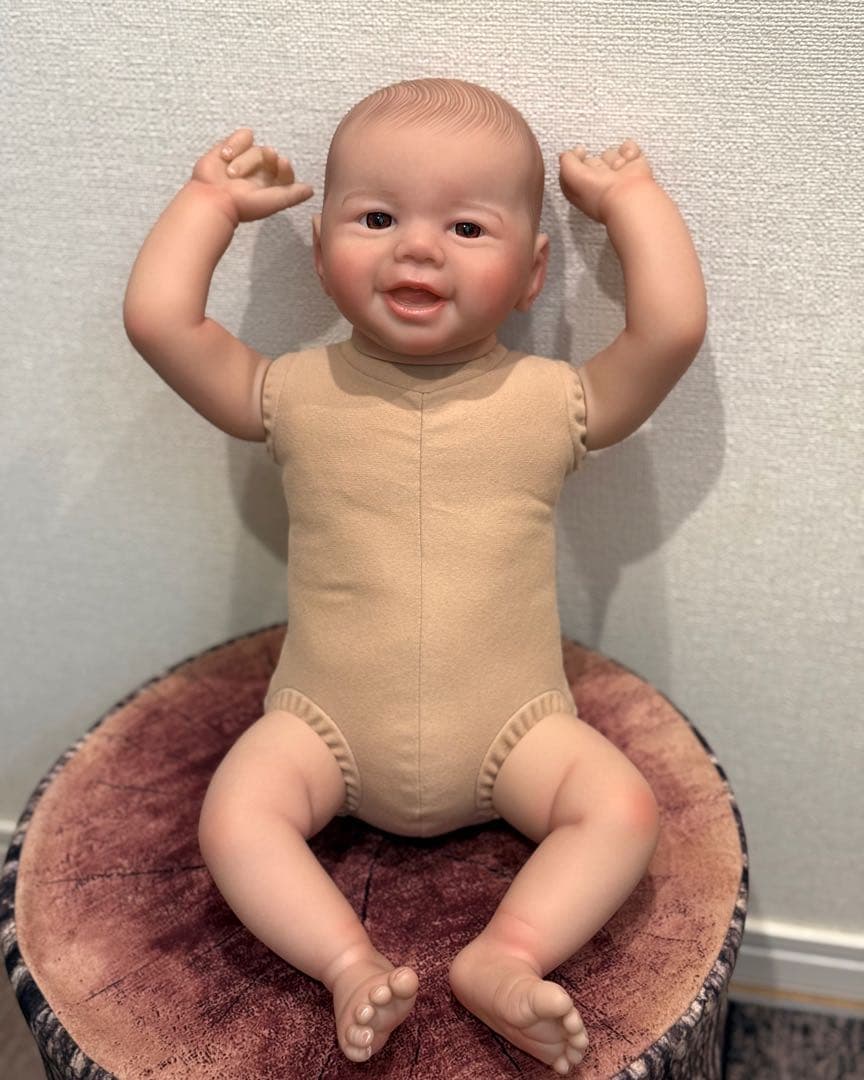 ★新品★リボーンドール スマイルベビーちゃん 48cm