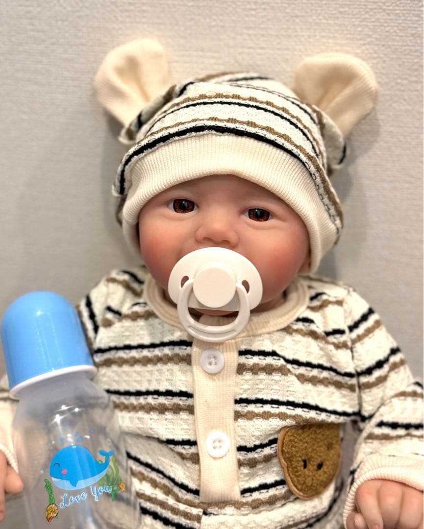 ★新品★リボーンドール スマイルベビーちゃん 48cm