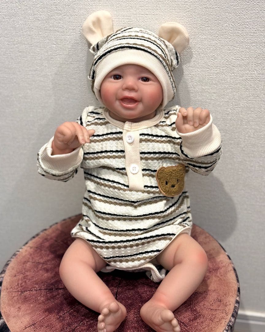 ★新品★リボーンドール スマイルベビーちゃん 48cm