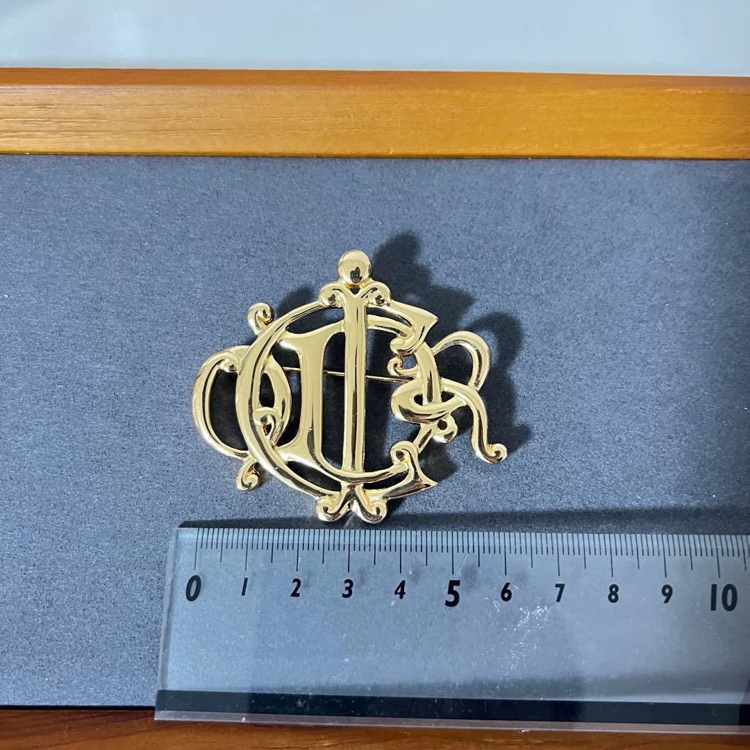 旧ロゴ Christian Dior ヴィンテージ ブローチ アクセサリー
