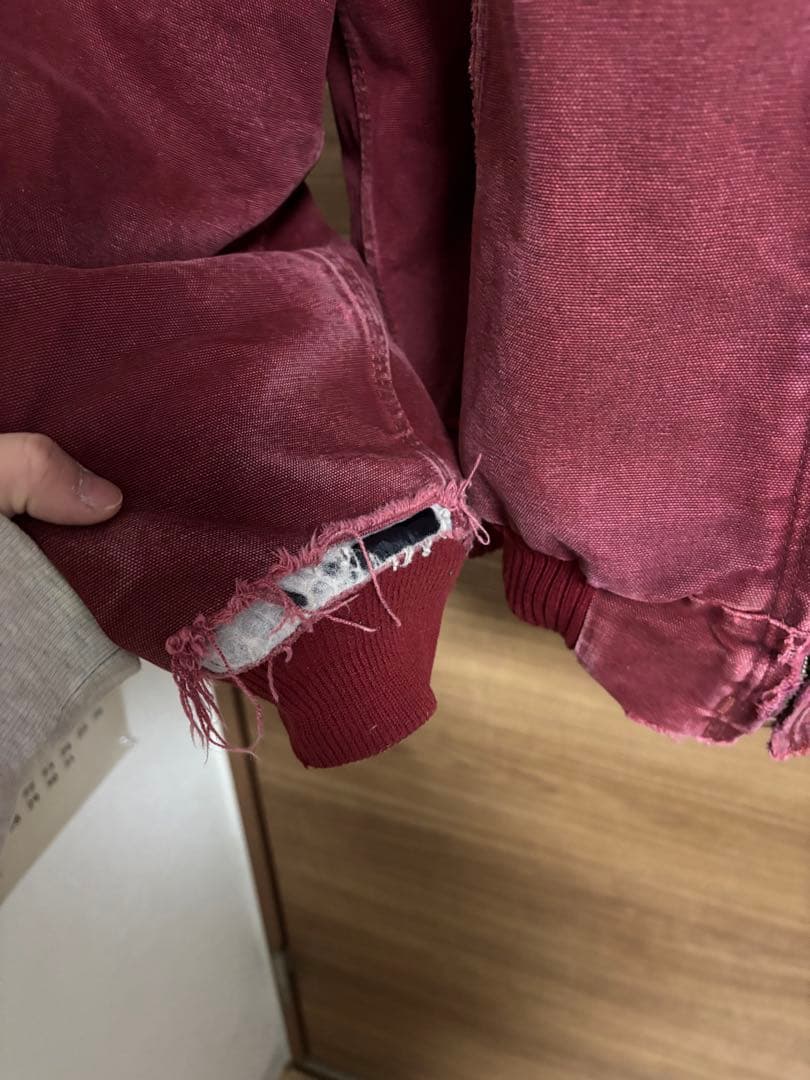 Carhartt 赤 フード付きジャケット