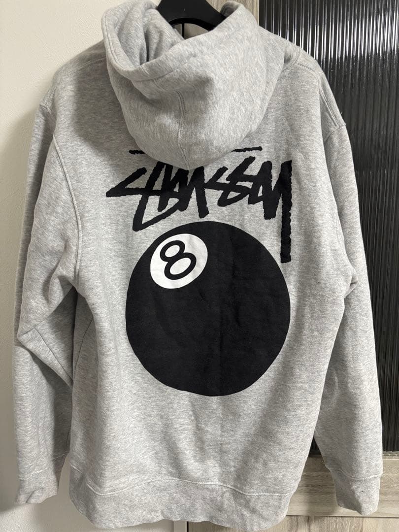 R*a様 Stussy8ボールパーカー グレー L