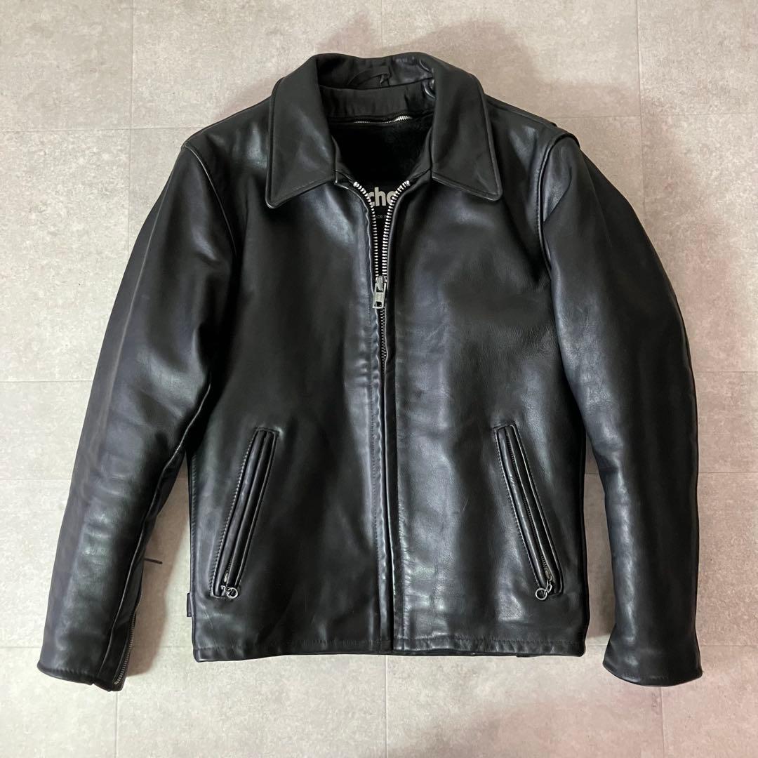 USA製 Schott 襟付き ライダース/ボアライナー/36/652