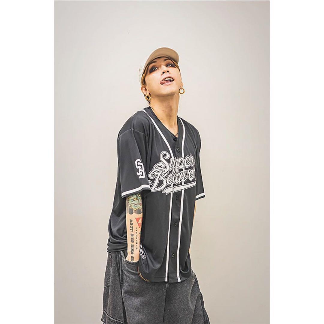 SUPER BEAVER 20thユニホーム 黒 L