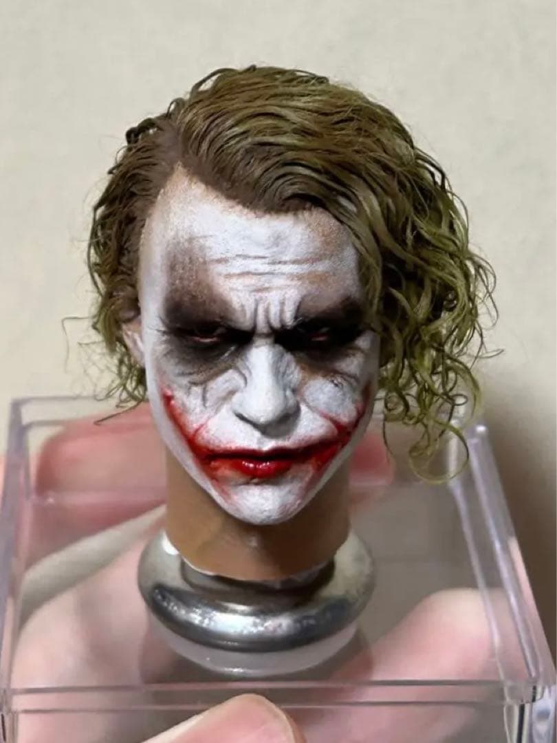 1/6 カスタム植毛ヘッド ダークナイト ジョーカー 銀行強盗Ver.