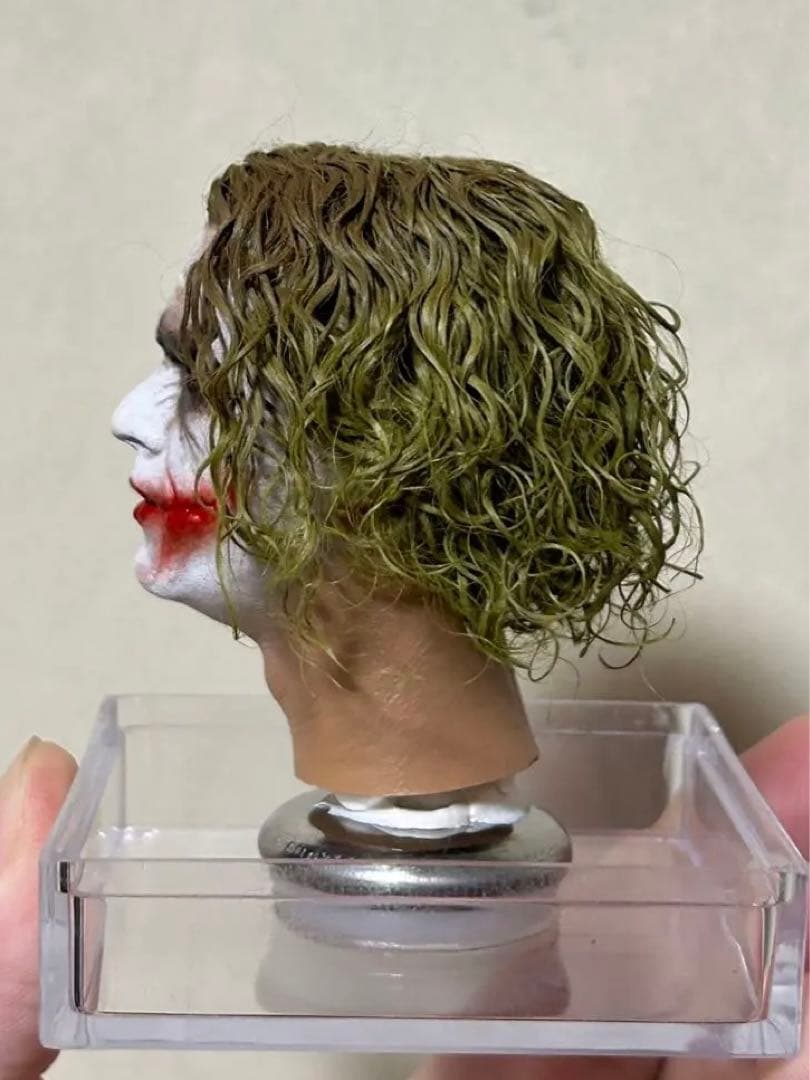 1/6 カスタム植毛ヘッド ダークナイト ジョーカー 銀行強盗Ver.