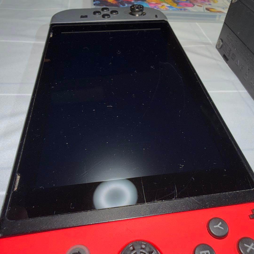 Nintendo Switch グレー/赤 ジョイコン付き　充電器無し