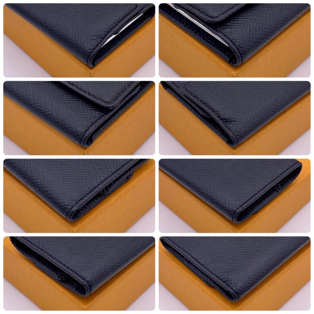 ルイヴィトン　タイガ　ミュルティクレ6 　キーケース　6連　ブラック　黒