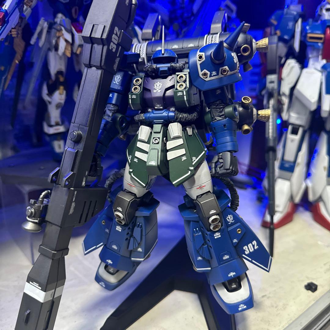 ガンダムサンダーボルト　MG サイコザク　アナベルガトー専用カラー　塗装完成品