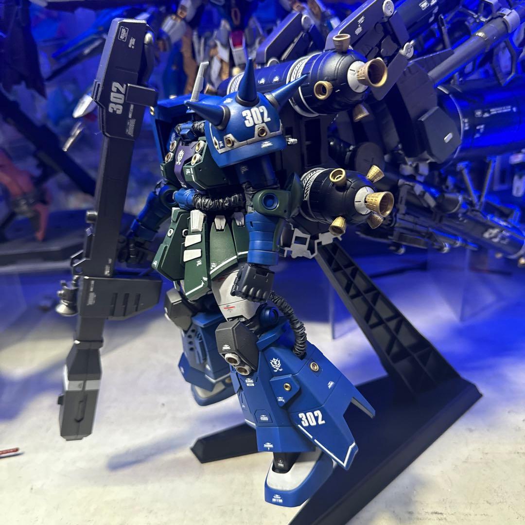 ガンダムサンダーボルト　MG サイコザク　アナベルガトー専用カラー　塗装完成品