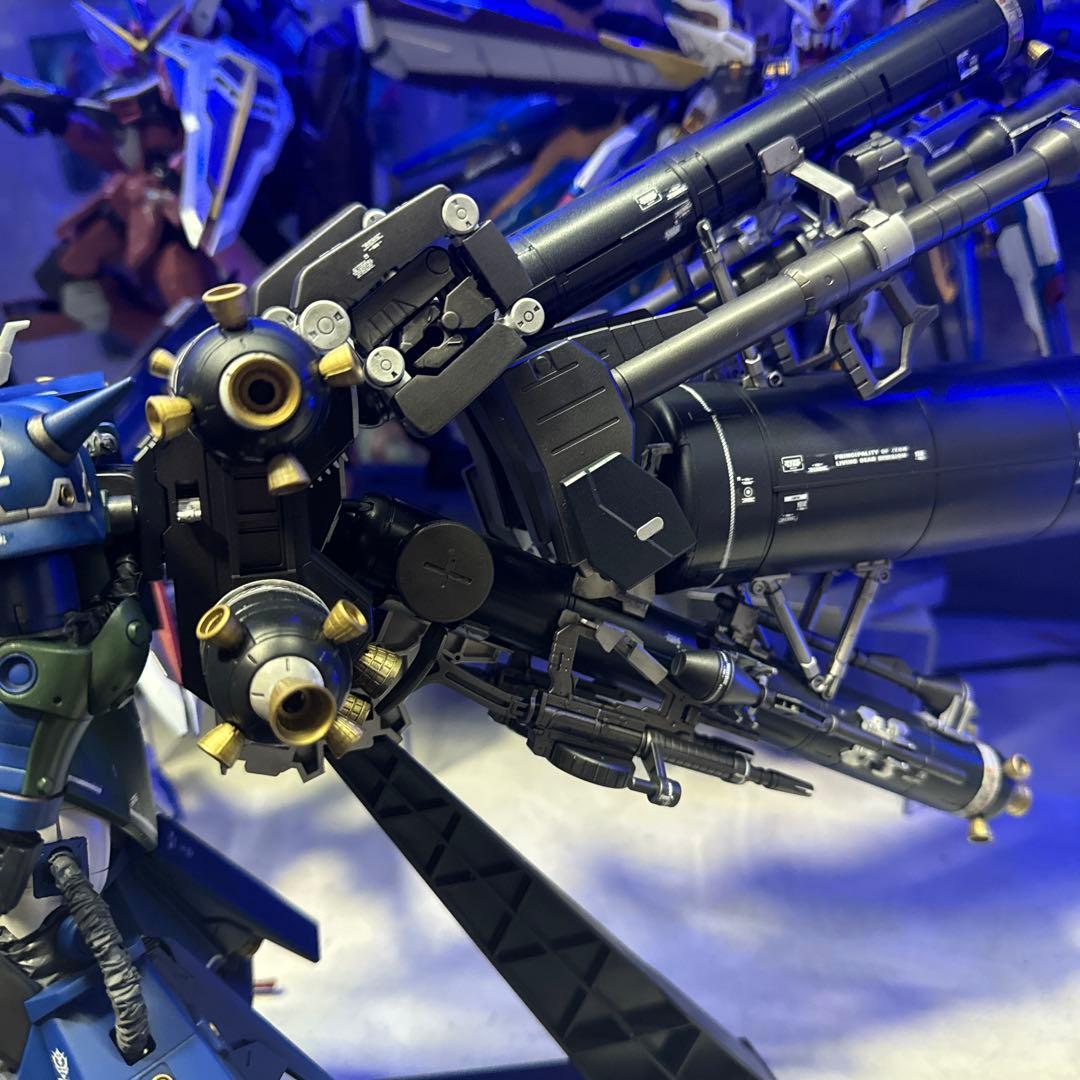 ガンダムサンダーボルト　MG サイコザク　アナベルガトー専用カラー　塗装完成品