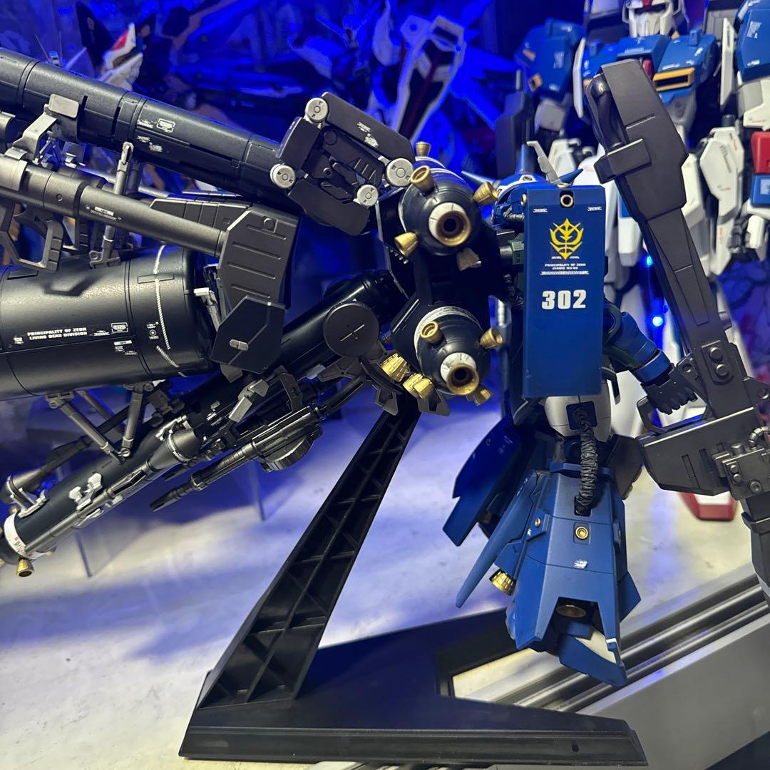 ガンダムサンダーボルト　MG サイコザク　アナベルガトー専用カラー　塗装完成品
