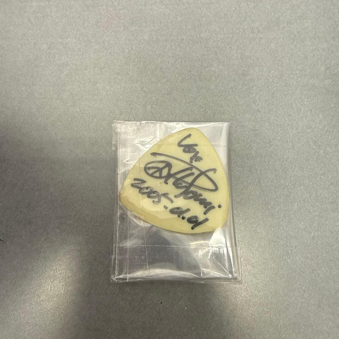 ELLEGARDEN Vo細美武士　サイン　ピック　エルレ